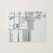 Brewery Blueprint Legpuzzel (Horizontaal)