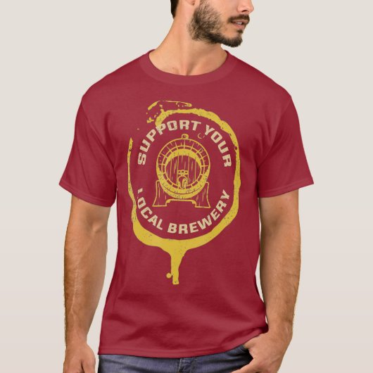 Brewery Craft Beer T-shirt (Voorkant)