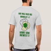 Brewfest 2011 light t-shirt (Achterkant)