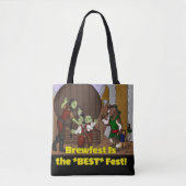 Brewfest is het beste feest (schouder): tote bag (Voorkant)