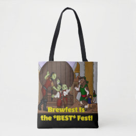 Brewfest is het beste feest (schouder): tote bag