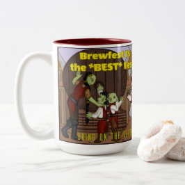 Brewfest is het beste feest: tweekleurige koffiemok