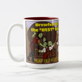 Brewfest is het beste feest: tweekleurige koffiemok