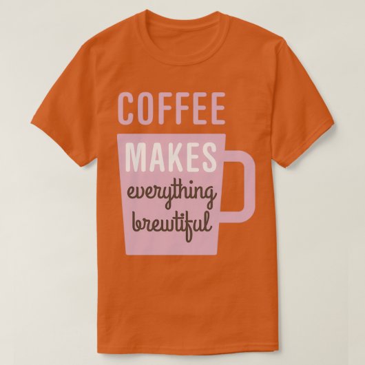Brewful Coffee T-shirt (Design voorkant)