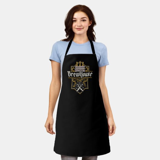 Brewhouse Best Ambachtelijk Bartending Schort (Gedragen)