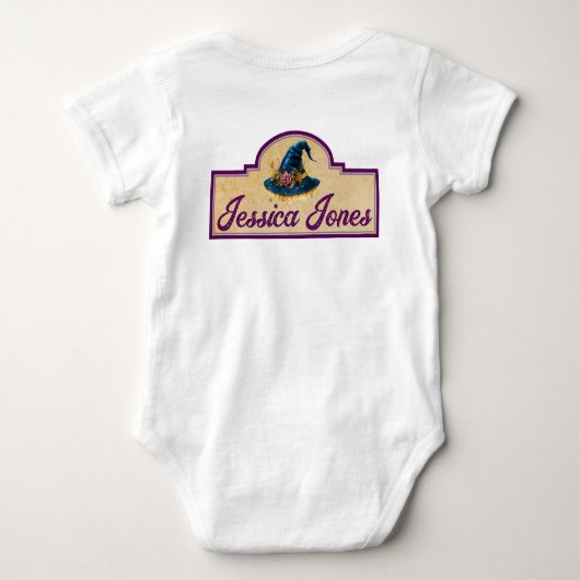 Brewing A Baby  Romper (Achterkant)