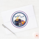 Brewing A Baby_ Spooky n Sweet Ronde Sticker (Envelop)