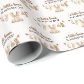 Brewing Coffee Baby Shower Cadeaupapier (Rol Hoek)