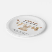 Brewing Coffee Baby Shower Papieren Bordje (Gekanteld)