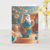 Brewing Up Birthday Cheer Kaart (Gele Bloem)