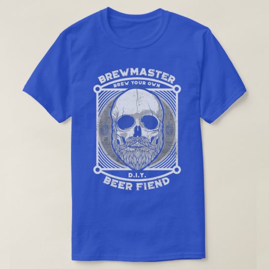 Brewmaster Beer Fiend T-shirt (Design voorkant)