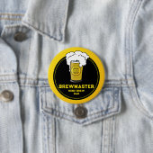 Brewmaster Beer home-brew Dad Ronde Button 7,6 Cm (In situ)