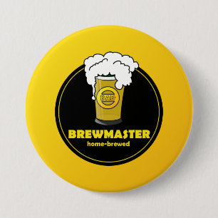Brewmaster Beer homevrouwvader Ronde Button 7,6 Cm