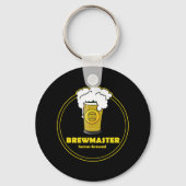 Brewmaster Beer homevrouwvader Sleutelhanger (Voorkant)