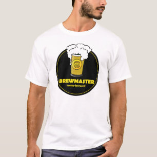 Brewmaster Beer homevrouwvader T-shirt