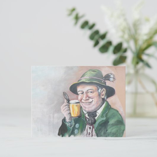 Brewmaster Briefkaart (Staand voorkant)