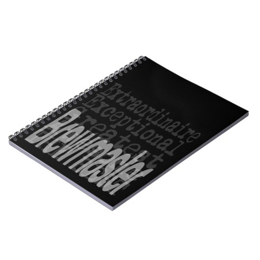 Brewmaster Extraordinaire Notitieboek (Linkerzijde)