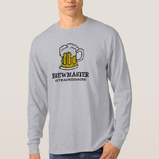 Brewmaster Extraordinaire! T-shirt (Voorkant)