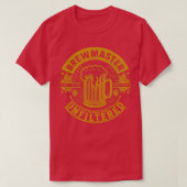 Brewmaster zonder verontschuldiging ongefilterd t-shirt (Design voorkant)