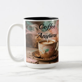 BrewMuse koffiekop Tweekleurige Koffiemok