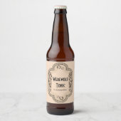 Brews en Boos Weerwolf Tonic Apothecary Bier Etiket (Voorkant)