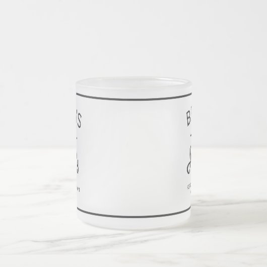 Brews en I Do's Brouwerij Thema Bruiloft Bier Mok (Center)