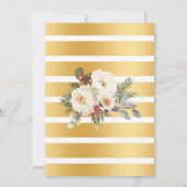 Brews & Wine Before I do Winter Couples Shower Kaart (Achterkant)