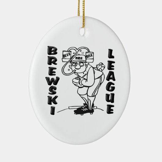 Brewski League Keramisch Ornament (Rechts)