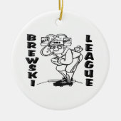 Brewski League Keramisch Ornament (Voorkant)
