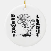 Brewski League Keramisch Ornament (Achterkant)