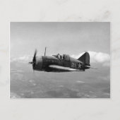 Brewster F2A Buffalo Briefkaart (Voorkant)