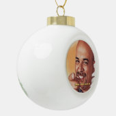 Brewster J. Sneeuwvlok Gevat Ornament (Links)