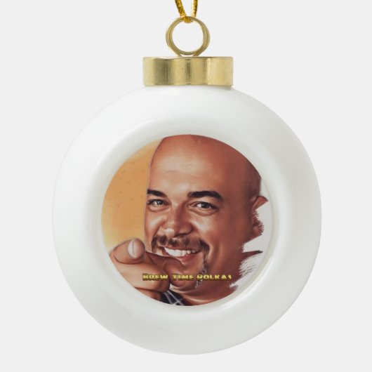 Brewster J. Sneeuwvlok Gevat Ornament (Voorkant)