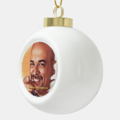 Brewster J. Sneeuwvlok Gevat Ornament (Rechts)