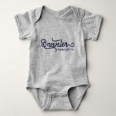 Brewster Massachusetts Baby Bodypak Romper (Voorkant)