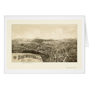 Brewster, NY Panoramic Map - 1887