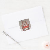 Brewster Vierkante Sticker (Envelop)