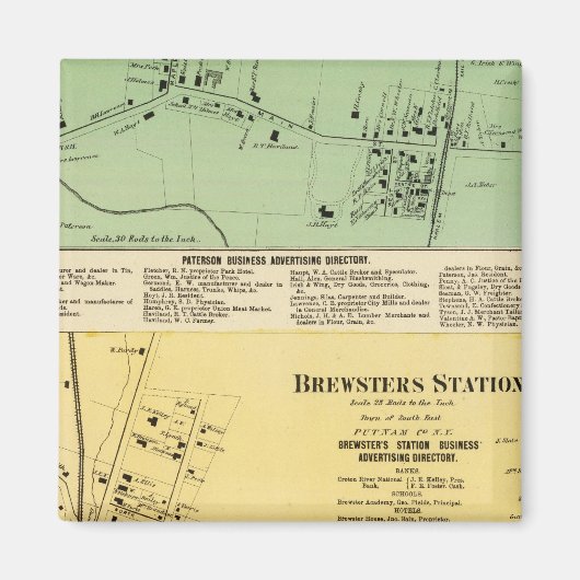 Brewsters Sta, Patterson Magneet (Voorkant)