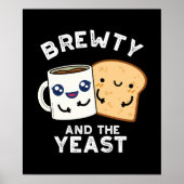 Brewty En De Gist Grappige Film Pun Dark BG Poster (Voorkant)