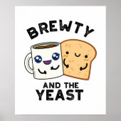 Brewty En De Gist Grappige Film Pun Poster (Voorkant)