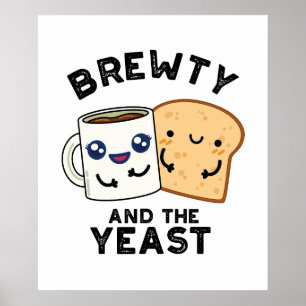 Brewty En De Gist Grappige Film Pun Poster