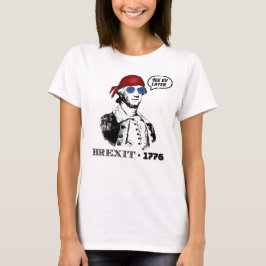 Brexit 1776 George Washington Coole Zonnebril T-shirt
