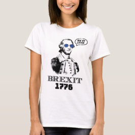 Brexit 1776 George Washington Coole Zonnebril T-shirt