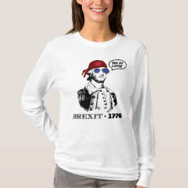Brexit 1776 George Washington Coole Zonnebril T-shirt