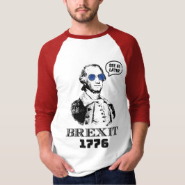 Brexit 1776 George Washington Coole Zonnebril T-shirt