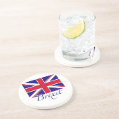 Brexit 1 zandsteen onderzetter (Zijkant)