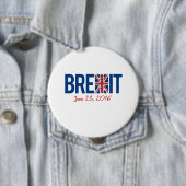 BREXIT - 23 juni 2016 - - Ronde Button 4,0 Cm (In situ)