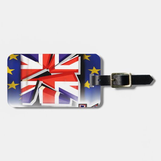 brexit bagagelabel (Voorkant horizontaal)