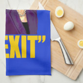 BREXIT: BREXIT, Theresa May Referendum quote: Theedoek (Quarter Fold)