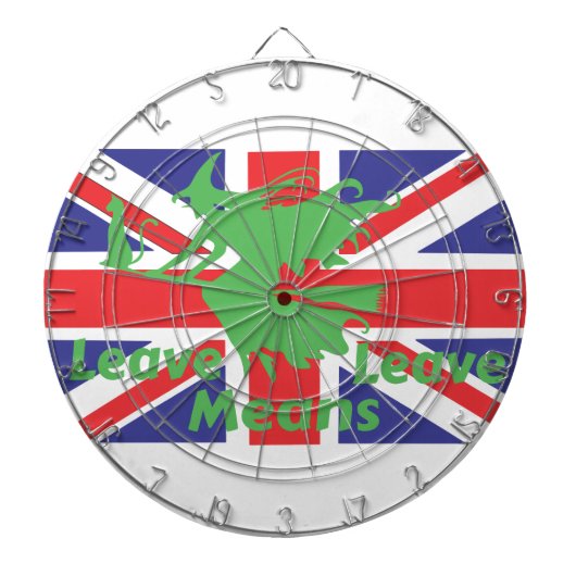 brexit dartbord (Voorkant)